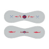 Balle De Baseball touchdown personalizeń with sharks and bolts (Panneaux)