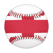 Balle De Baseball Tout nom superposé sur Union Jack bbcnt (Devant)