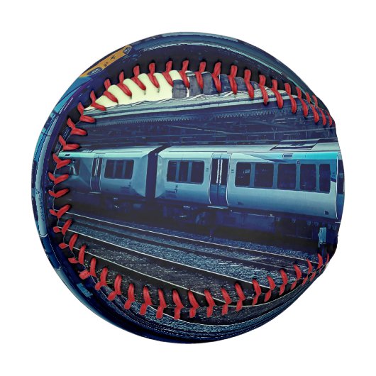 Balle De Baseball Train bleu clair (Devant Gauche)