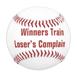 Balle De Baseball Train des gagnants - Baseball