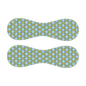 Balle De Baseball Trellis bleu et jaune, treillis, Quatrefoil (Panneaux)