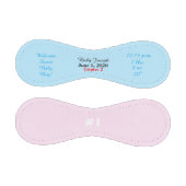 Balle De Baseball Triplet bébé garçon Naissance Statistiques bleu ro (Panneaux)