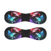 Balle De Baseball Trois papillons brillants sur l'arrière - plan de  (Panneaux)