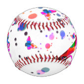 Balle De Baseball Trompette festive (Dos)