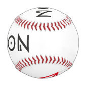 Balle De Baseball Tron (Dos)