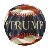 BALLE DE BASEBALL TRUMP (Devant)