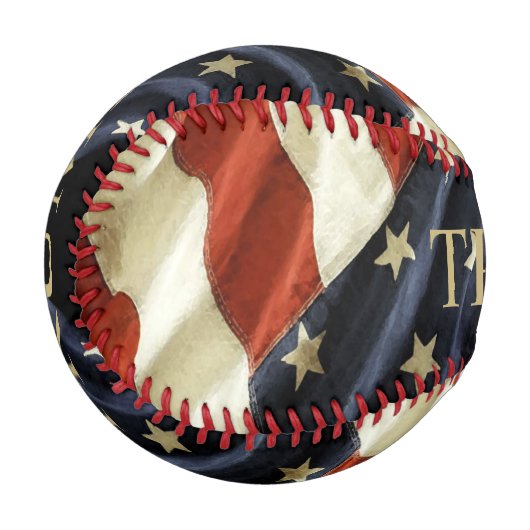 BALLE DE BASEBALL TRUMP (Devant Gauche)