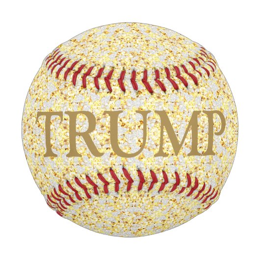 BALLE DE BASEBALL TRUMP (Devant)