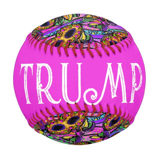 BALLE DE BASEBALL TRUMP 2024 (Dos)