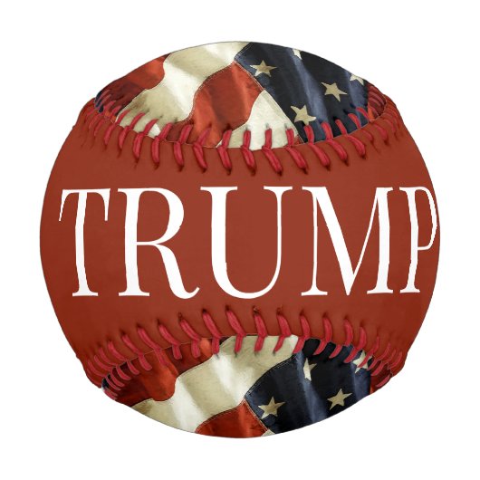 BALLE DE BASEBALL TRUMP 2024 (Dos)