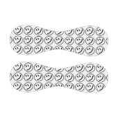 Balle De Baseball ㋡ Tsu Kana Katakana Smiling Emoji / Emoticon (Panneaux)