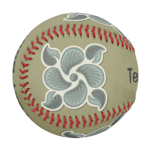 Balle De Baseball Tuile déco 2 (Devant Gauche)