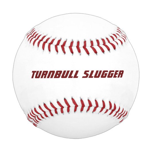 Balle De Baseball Turnbull Slugger Baseball (Devant)