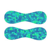 Balle De Baseball Turquoise Vert Cyan Bleu Motif (Panneaux)