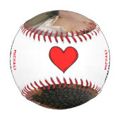 Balle De Baseball Un ami Photo Baseball (Dos)