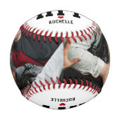 Balle De Baseball Un ami, tu es une photo frappée (Devant)