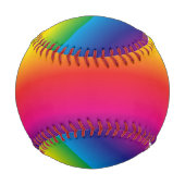 Balle De Baseball Un arc en ciel (Devant)