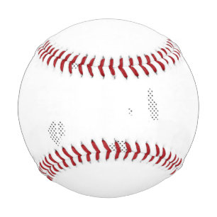 Balle De Baseball un arrière - plan blanc avec beaucoup de petits po