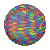 Balle De Baseball Un Baseball Floral Tie Dye (Devant Gauche)