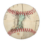 Balle De Baseball Une étude du lac Champlain (Dos)
