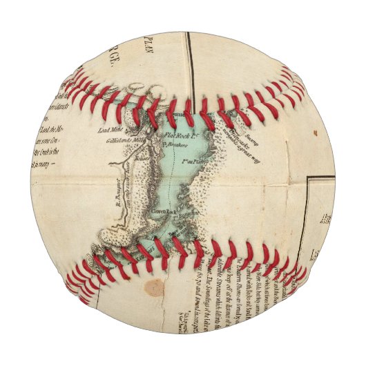 Balle De Baseball Une étude du lac Champlain (Devant)