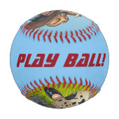 Balle De Baseball Une jeune fille qui fait tomber son garçon Casquet (Dos)