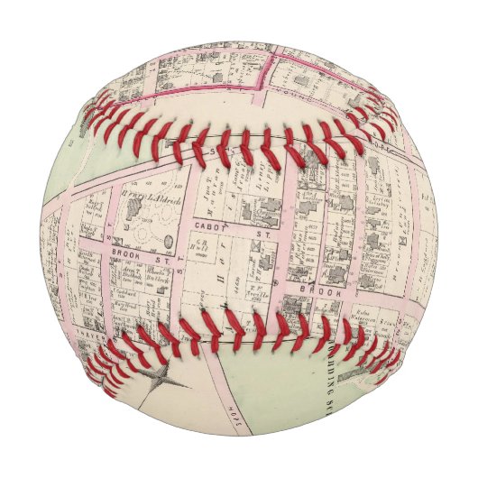 Balle De Baseball Université Brown (Dos)