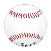 Balle De Baseball Upload Your Own Design Here | Custom Template (Dos)