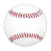 Balle De Baseball Upload Your Own Design Here | Custom Template (Devant)