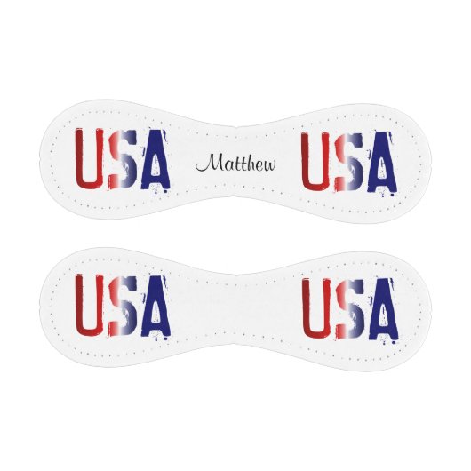Balle De Baseball USA Custom Name Baseball (Panneaux)