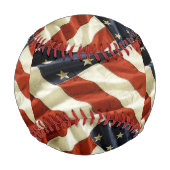 BALLE DE BASEBALL USA FLAG (Dos)