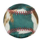 Balle De Baseball Vache blanche de l'Ouest Emerald Gold (Dos)