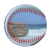 Balle De Baseball Vagues somptueuses qui s'écrasent à Aruba (Devant Gauche)