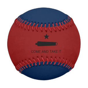 Balle De Baseball Venez-y le chercher ! Drapeau de bataille de l'Éta