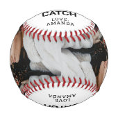 Balle De Baseball Ventilateur De Baseball 2 Photos Collage Cadeau (Devant)