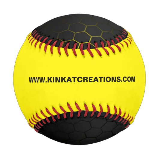 Balle De Baseball Veste jaune (Dos)