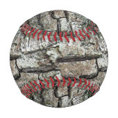 Balle De Baseball Vieux écorce de pin (Dos)