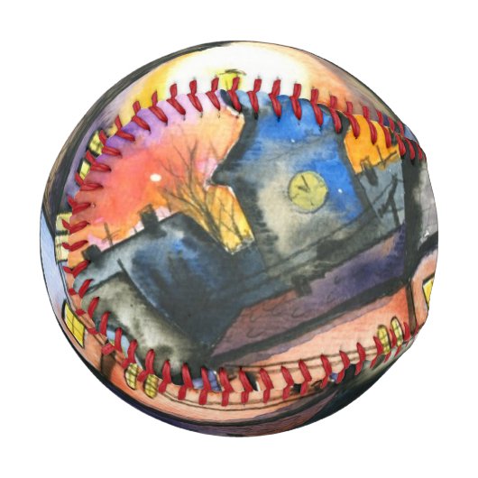 Balle De Baseball Ville (Devant Gauche)