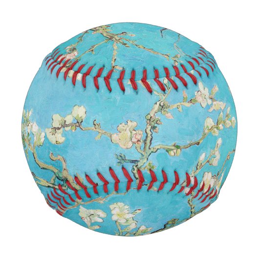 Balle De Baseball Vincent van Gogh - Fleur d'amandes (Devant)