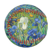 Balle De Baseball Vincent Van Gogh - Irises (Devant Gauche)