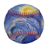 Balle De Baseball Vincent Van Gogh - La nuit étoilée (Devant)