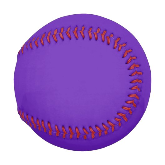 Balle De Baseball Violet brillant (Devant Droite)