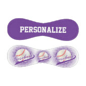 Balle De Baseball Violet | White Retro Baseball Sports (Panneaux)