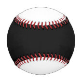 Balle De Baseball Visage de Kitten noir et blanc (Dos)
