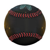 Balle De Baseball Vol de libellule verte lumineuse (Dos)