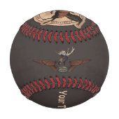 Balle De Baseball Vol de Moose Aviation (Dos)