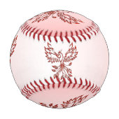 Balle De Baseball Vol d'un Phoenix Red (Dos)