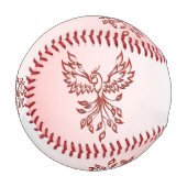 Balle De Baseball Vol d'un Phoenix Red (Devant Gauche)