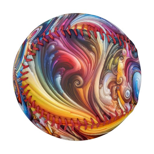 Balle De Baseball Vortex couleur dynamique (Devant Gauche)