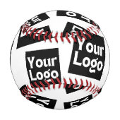Balle De Baseball Votre logo de conception ou d'entreprise | Placeme (Dos)